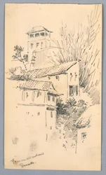 Von unserem Fenster Granada