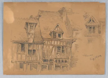 Häuser in Rouen