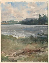 Landschaft am See