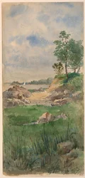 Landschaft der Insel Nantucket