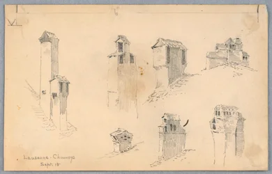 Lausanne Schornsteine