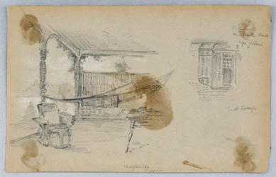 Zwei Skizzen, Scott Cottage