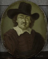 Porträt von Jeremias de Decker, Dichter in Amsterdam
