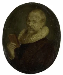 Porträt von Theodorus Schrevelius, Rektor der Lateinschule in Leiden