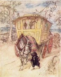 Illustration für Der Wind in den Weiden von Kenneth Grahame