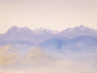 Blauer Nebel
