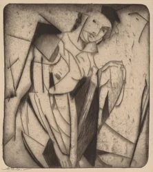 Figur im Glas