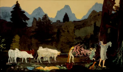 Pastorale Täler und Gipfel, ca. 1908-11