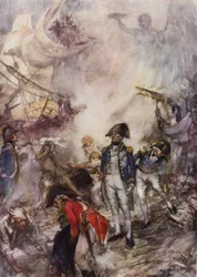 Nelson bei Trafalgar