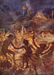 Der Wahnsinn der Hauhau, Die Beschwörung