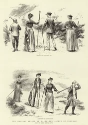 Die Ferienzeit in Wales, der Aufstieg auf den Snowdon