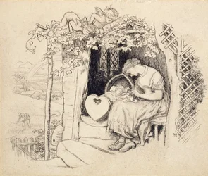 Am Wiege, 1873