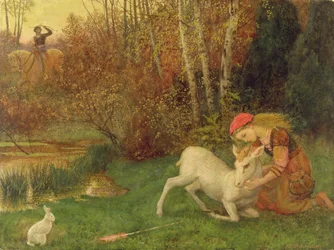 Die weiße Hirschkuh, ca. 1870