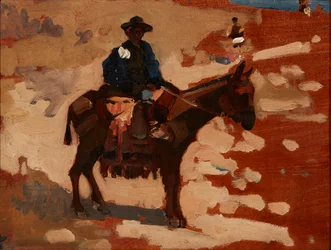 Ein Junge in Spanien