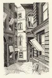 The George & Vulture von George Yard, Lombard Street