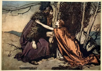 Vater! Vater! Sag mir, was dir fehlt, mit Bestürzung erfüllst du dein Kind!, 1910