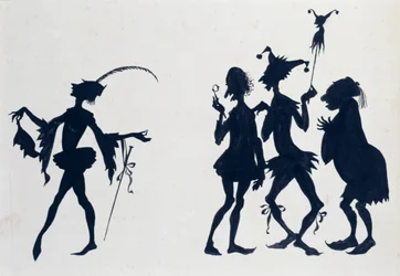 Illustration aus Dornröschen, Ausgabe von C.S. Evans, veröffentlicht 1920