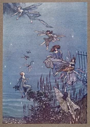 Die Feen der Serpentine, aus Peter Pan in Kensington Gardens von J M Barrie, veröffentlicht 1906