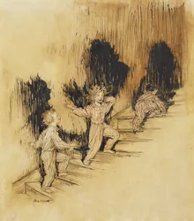 Es war die Nacht vor Weihnachten, Illustration aus „Die Nacht vor Weihnachten“ von Clement C. Moore, 1931