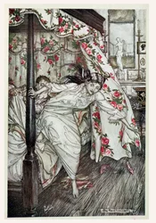 Venus und die Katze, Illustration aus 