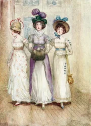 Illustration für Northanger Abbey von Jane Austen