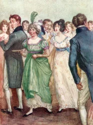 Illustration für Northanger Abbey von Jane Austen