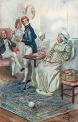 Illustration für Northanger Abbey von Jane Austen