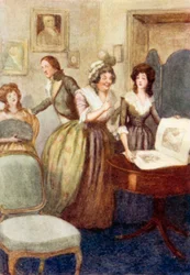 Illustration für Stolz und Vorurteil von Jane Austen