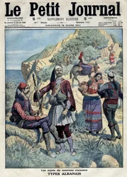 Albanische Typen: Gründung des Königreichs Albanien in Europa 1914