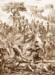 Convention Montagnarde - Allegorie des Triumphs der "Montagne" während der Französischen Revolution