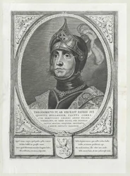 Graf von Holland Dietrich IV (Druck)