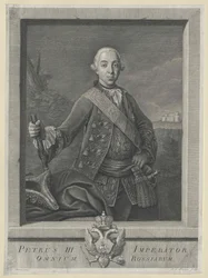 Kaiser von Russland Peter III.