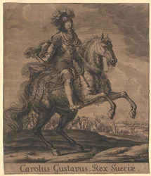 König von Schweden Karl X. Gustav