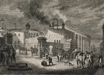 Haupttür von Barclay
