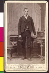 Mann in Tracht - Oberösterreich