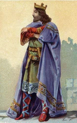 Porträt von Charibert, König der Franken