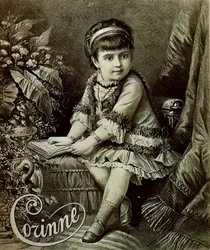 Porträt von Corinne, einem Kinderschauspieler