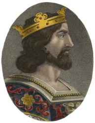 Porträt von Hugues I Capet, König von Frankreich