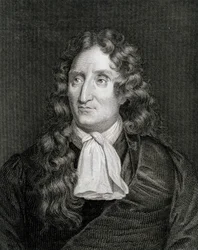 Porträt von Jean de La Fontaine (Gravur)