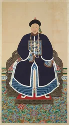 Porträt eines Qing-Höflings, möglicherweise Jing Shou (gest. 1889)