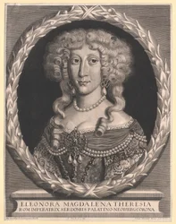 Prinzessin des Palastes Eleonora Magdalene Theresia