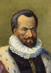 Porträt von Simon Stevin, belgischer Mathematiker