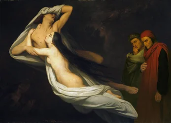 Paolo und Francesca, 1854