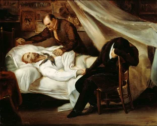 Der Tod von Théodore Géricault, 1824