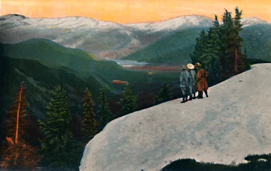 Blick vom Mount Rainier, ca. 1916