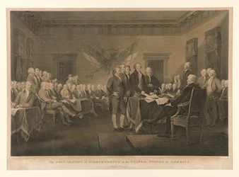 Die Unabhängigkeitserklärung der Vereinigten Staaten von Amerika