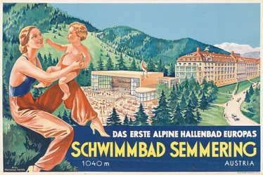 Schwimmbad Semmering, 1930er Jahre