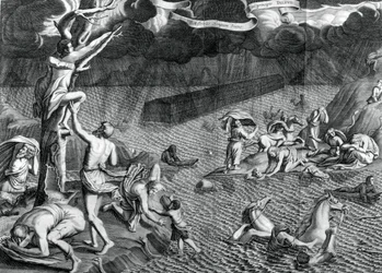 Szene der Sintflut, 1675