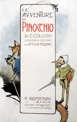 Die Abenteuer des Pinocchio (Frontispiz)