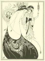 Der Pfauenrock (Lithografie)